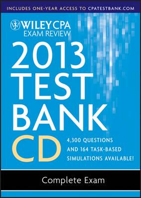 Wiley CPA Exam Review 2013 Test Bank CD