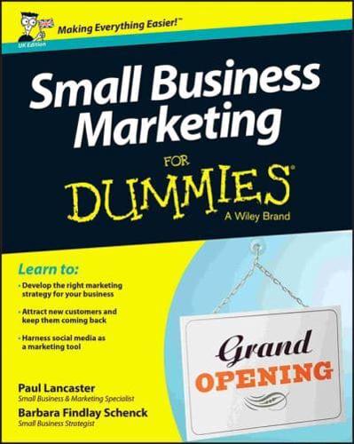 Small Business Marketing for Dummies¬