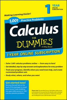 1001 CALCULUS PRACTICE PROBLEMS FOR DUMM