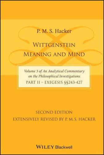 Wittgenstein, Meaning and Mind