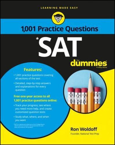 1,001 SAT Practice Problems for Dummies