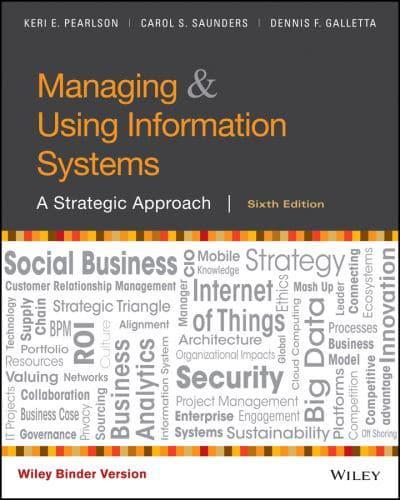 Managing and Using Information Systems