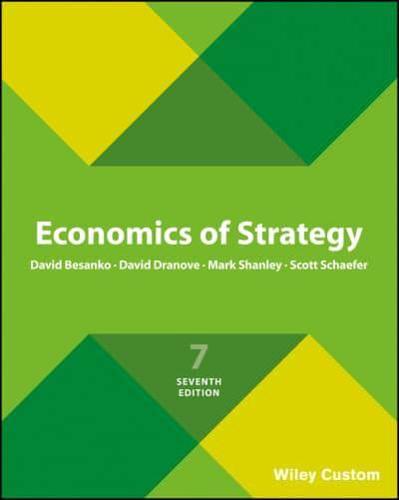 Economics of Strategy