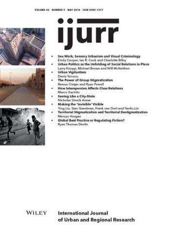 International Journal of Urban and Regional Research, Volume 42, Issue 3