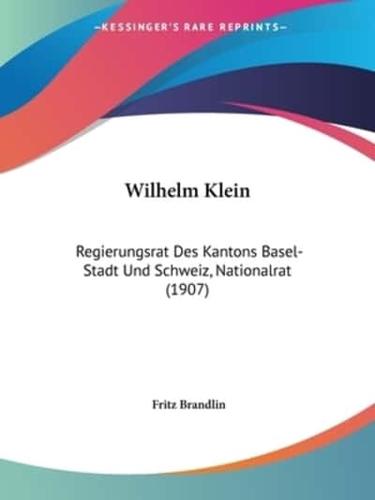 Wilhelm Klein