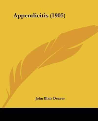 Appendicitis (1905)