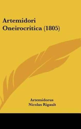 Artemidori Oneirocritica (1805)