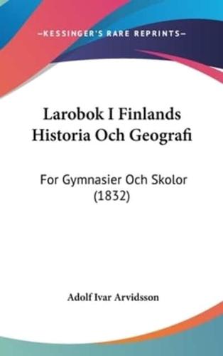 Larobok I Finlands Historia Och Geografi