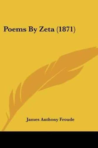 Poems By Zeta (1871)