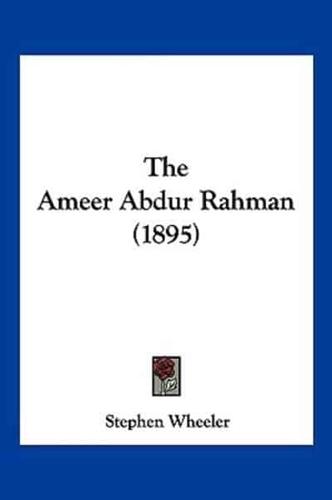 The Ameer Abdur Rahman (1895)