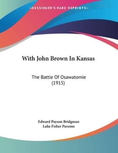 With John Brown In Kansas
