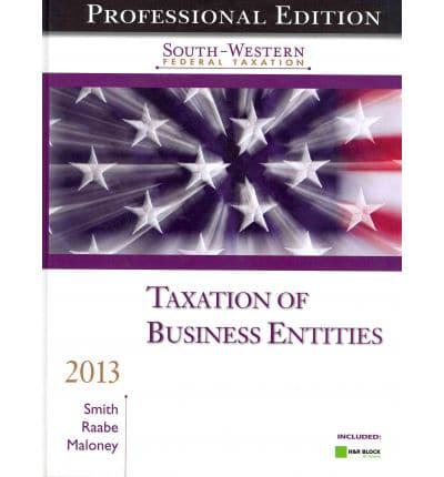 South-Western Federal Taxation 2013