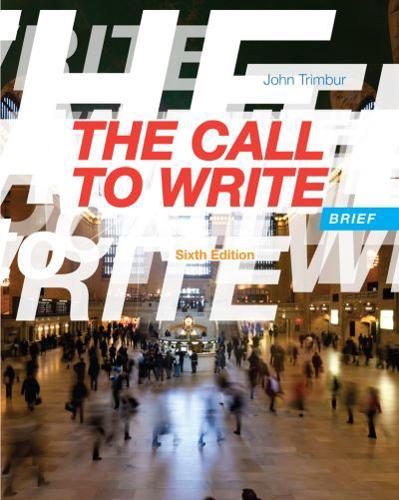 The Call to Write