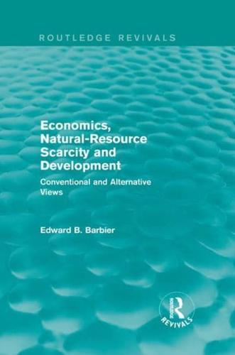 Economics, Natural-Resource Scarcity and Development