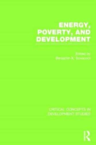 Energy, Poverty and Development