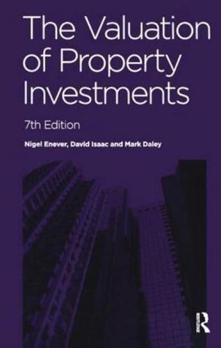 The Valuation of Property Investments