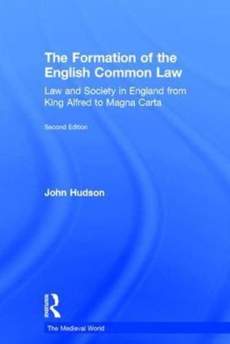 The Formation of the English Common Law