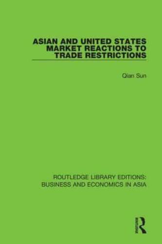 Asian and United States Market Reactions to Trade Restrictions
