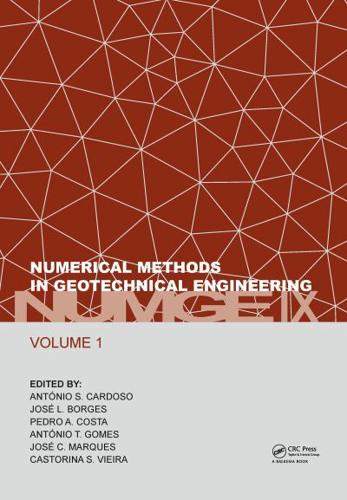 Numerical Methods in Geotechnical Engineering IX, Volume 1