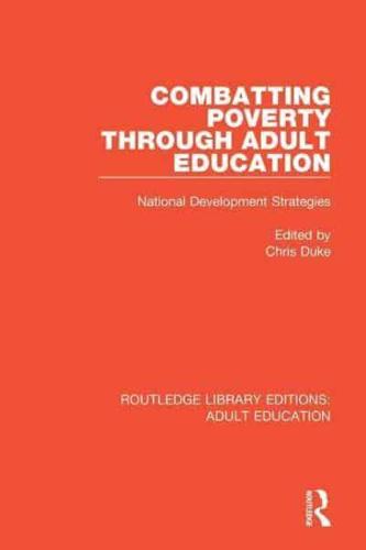 Combatting Poverty Through Adult Education: National Development Strategies