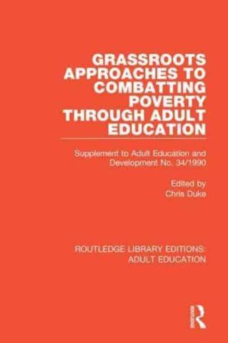 Grassroots Approaches to Combatting Poverty Through Adult Education