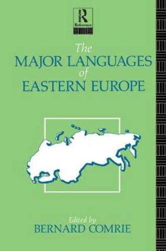 The Major Languages of Eastern Europe