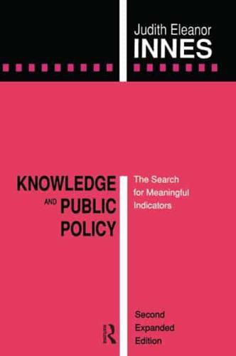 Knowledge and Public Policy
