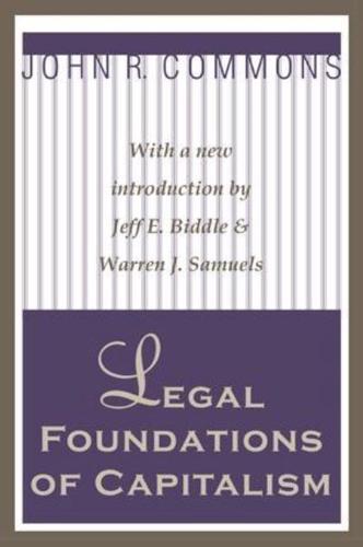 Legal Foundations of Capitalism