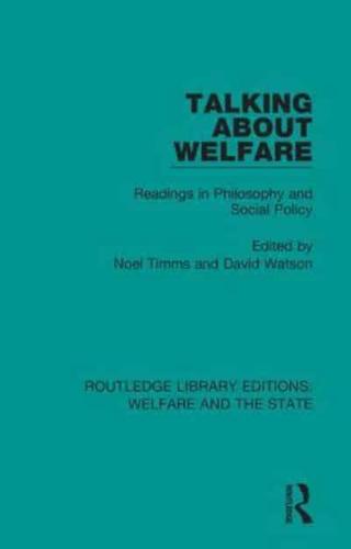 Talking About Welfare