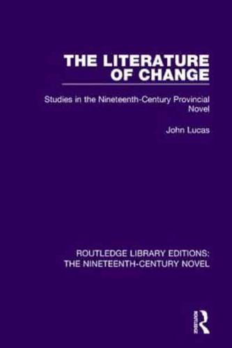 The Literature of Change