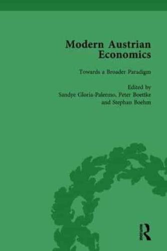 Modern Austrian Economics Vol 3