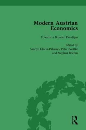 Modern Austrian Economics Vol 3