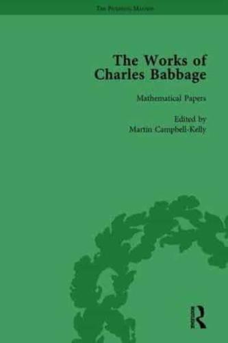 The Works of Charles Babbage Vol 1