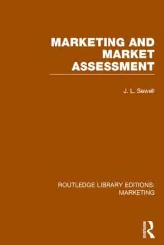 Marketing and Marketing Assessment