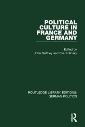 Political Culture in France and Germany