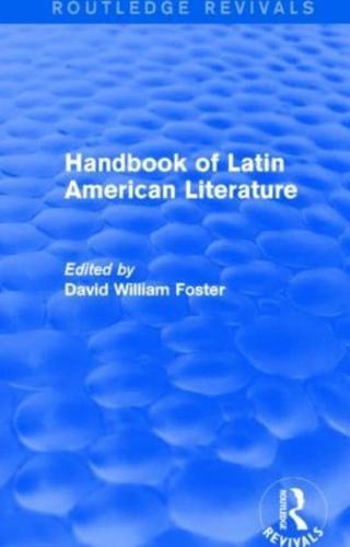 Handbook of Latin American Literature