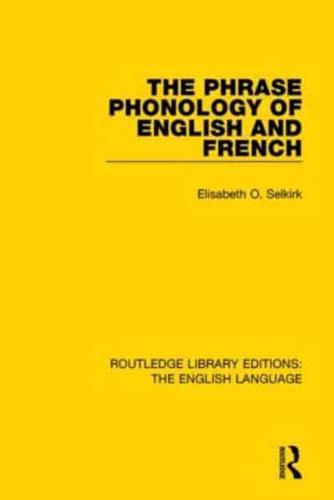 The Phrase Phonology of English and French