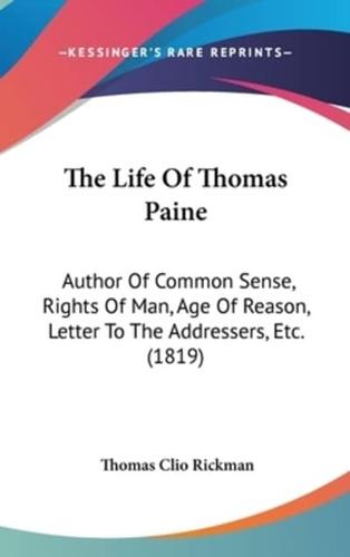 The Life Of Thomas Paine