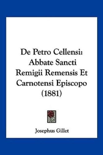 De Petro Cellensi