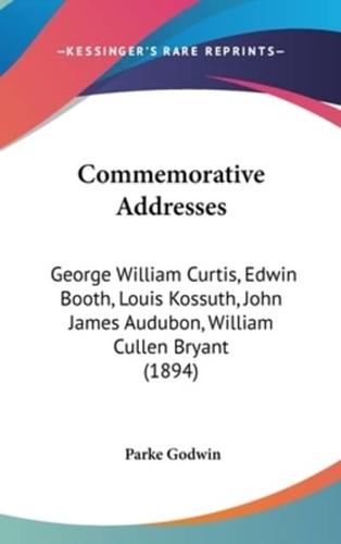 Commemorative Addresses