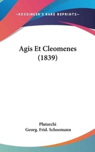 Agis Et Cleomenes (1839)