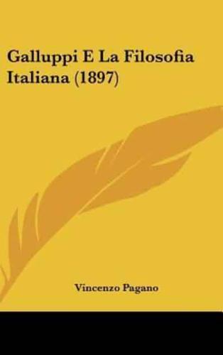 Galluppi E La Filosofia Italiana (1897)