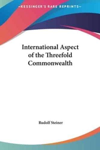 International Aspect of the Threefold Commonwealth