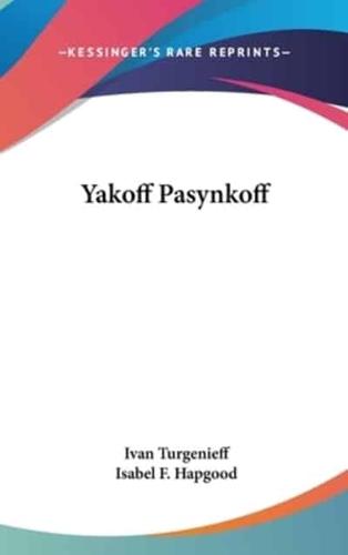 Yakoff Pasynkoff