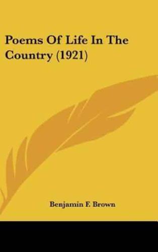 Poems of Life in the Country (1921)