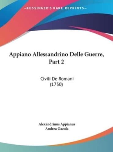 Appiano Allessandrino Delle Guerre, Part 2