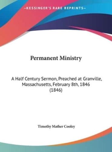 Permanent Ministry