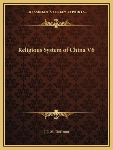 Religious System of China V6
