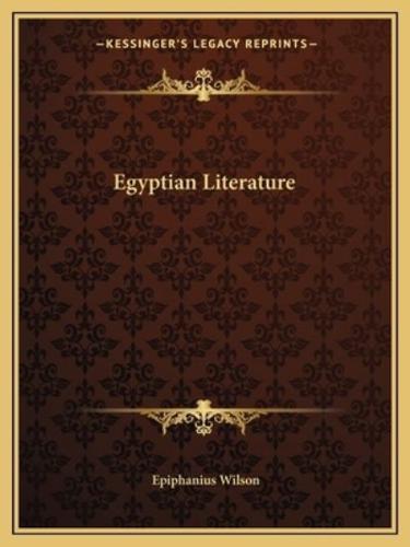 Egyptian Literature