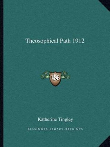 Theosophical Path 1912